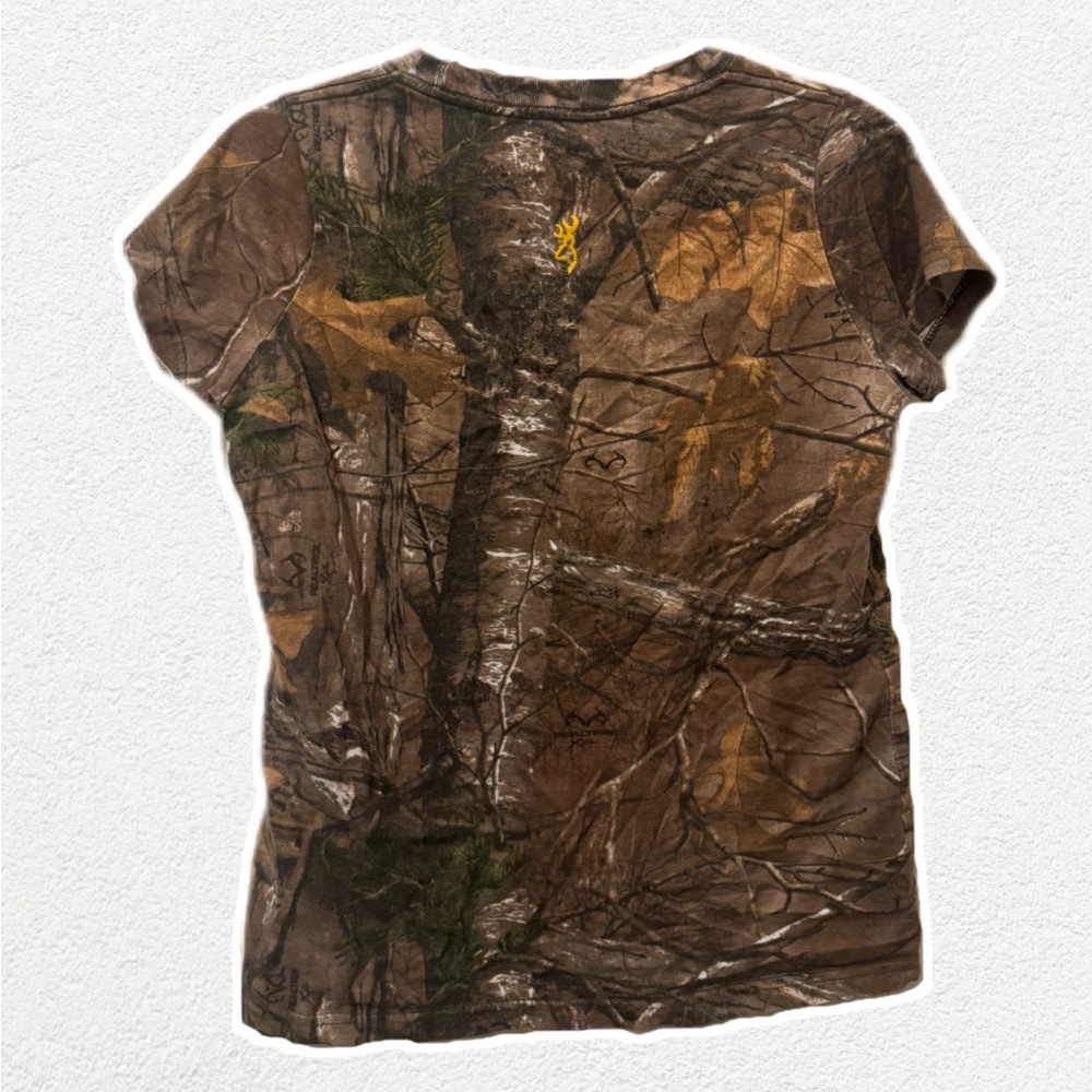 Vintage browning camo shut womens small